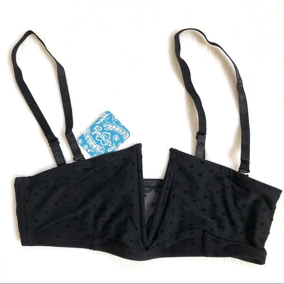Free People Sierra Bandeau Black Color Size XS - Picture 5 of 11